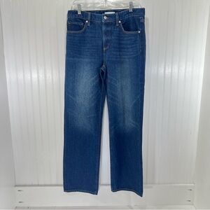 LOFT Made with Love Women’s Slouchy Boyfriend Fit Jeans Dark Wash Size 27/4 NWOT